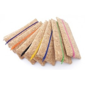 Étuis en liège pochettes zippées
