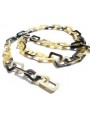 Acetate chains with Medium rectangular links