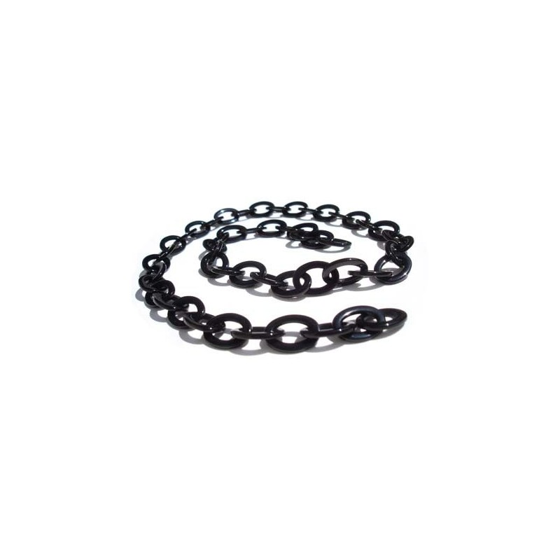 Chaînes Acétate avec maillons Ovales Moyens