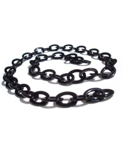 Acetate chains with Medium Oval links