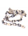 Tokyo Acetate chain with Small rectangular links
