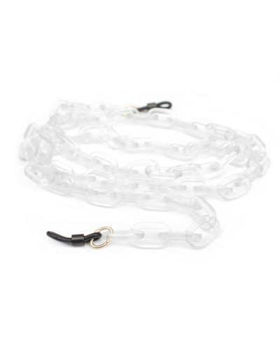 Tokyo Acetate chain with Small rectangular links