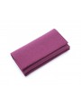 Plum double felt case