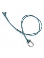 Small Shackle Pendant on Thuya Cotton cord