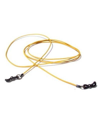 Cordon élastique en polyester Jaune