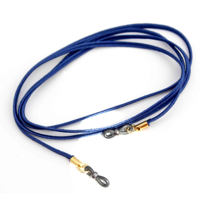 Cordon en Soie Bleu