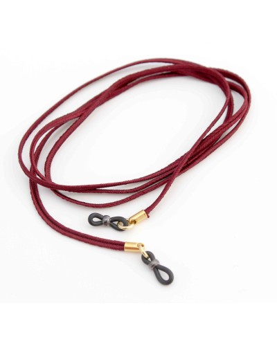 Cordons en Soie Prune