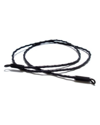 Black Ostrich leg cotton Cord