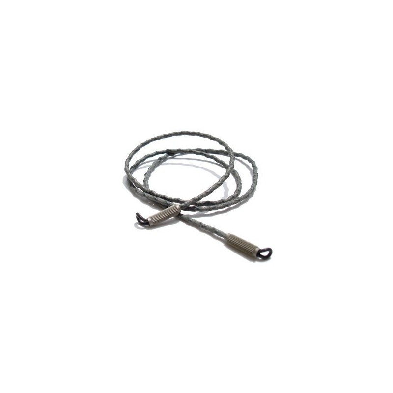 Grey Ostrich leg cotton Cord