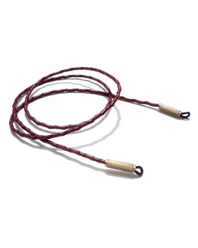 Burgundy Ostrich leg cotton Cord