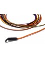 Orange Leather cord