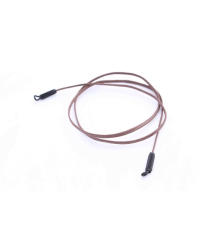 Brown Flat polished coton cord