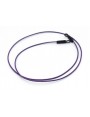 Purple Coated cotton cord