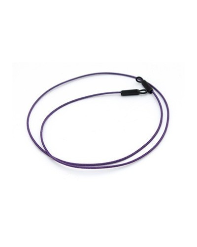 Purple Coated cotton cord