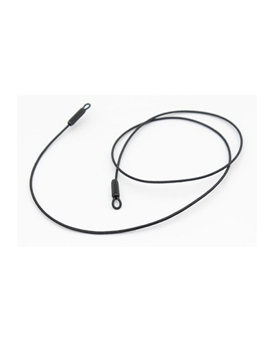 Black Coated cotton cord