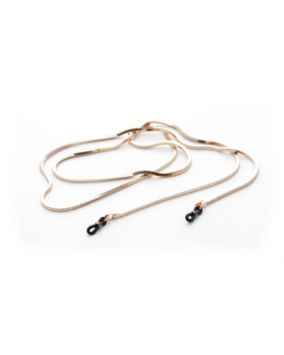 Chaîne métal serpent carrée