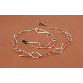 Gold-plated geometric chain