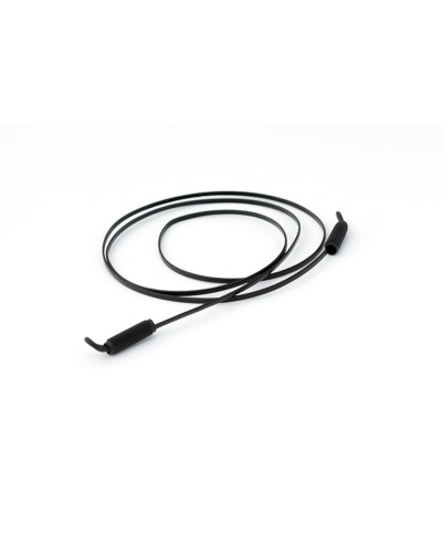 Cordons en cuir plat ciré-HOM11