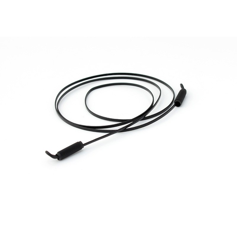 Waxed flat leather cord-HOM11