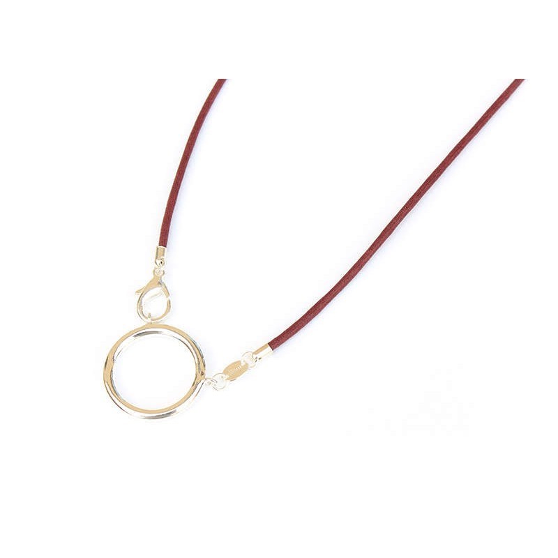 Pendentifs simple avec anneau argenté