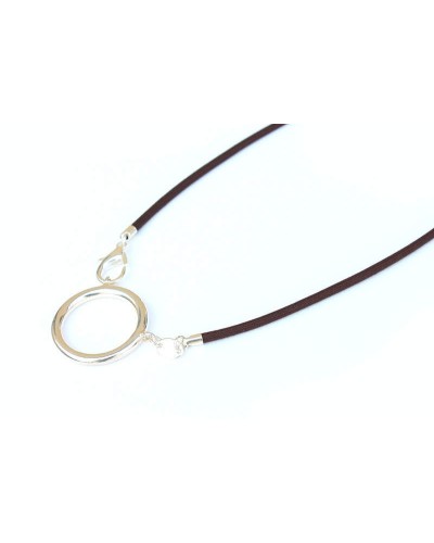 Pendentifs simple avec anneau argenté