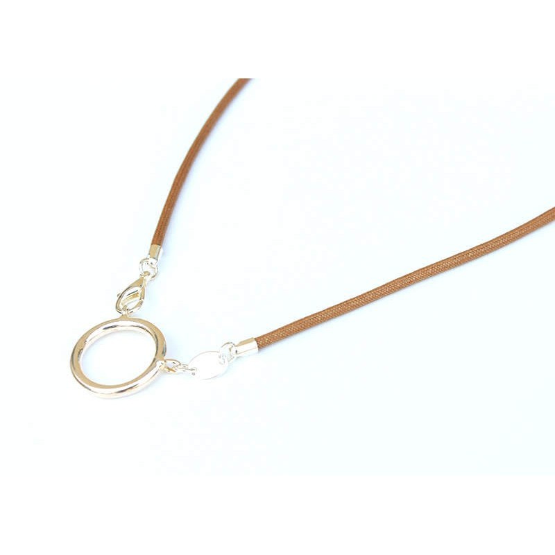 Pendentifs simple avec anneau argenté