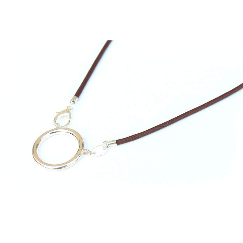 Pendentifs simple avec anneau argenté