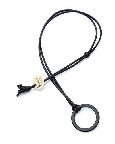 Pendentif Anneau acétate Plat