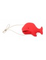 Etui enfant animal en feutre Baleine rouge