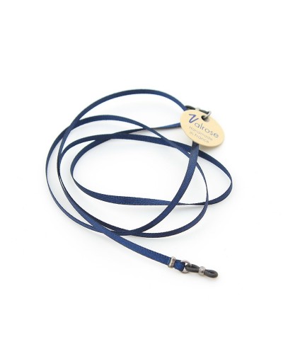 Navy blue satin ribbon