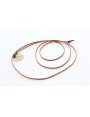 Camel waxed flat leather cord