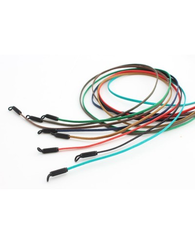 Cordon plat en coton ciré - HOM 09