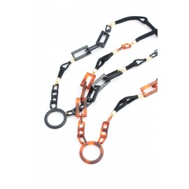 Tokyo Square acetate and trimmings pendants