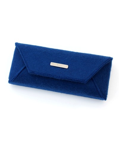 Blue semi-rigid case