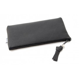 Zip leather pouches