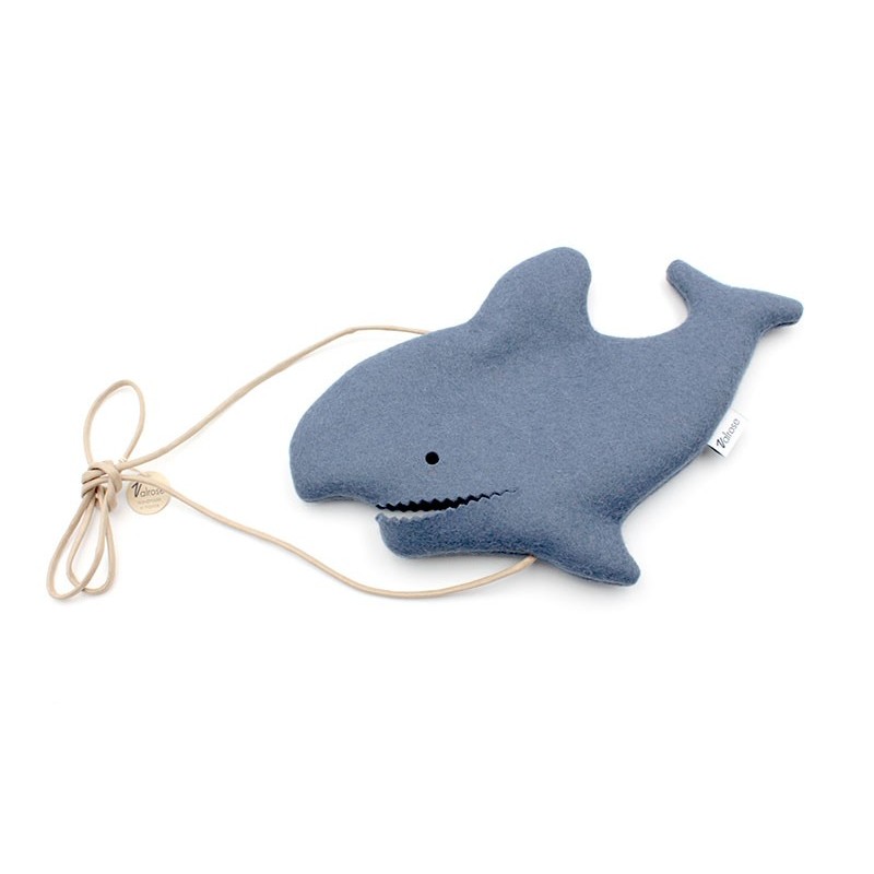 Felt animal case Ardoise Shark