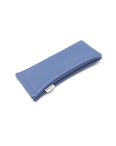 Navy blue Lizard Imitation Leather Clic Clac case