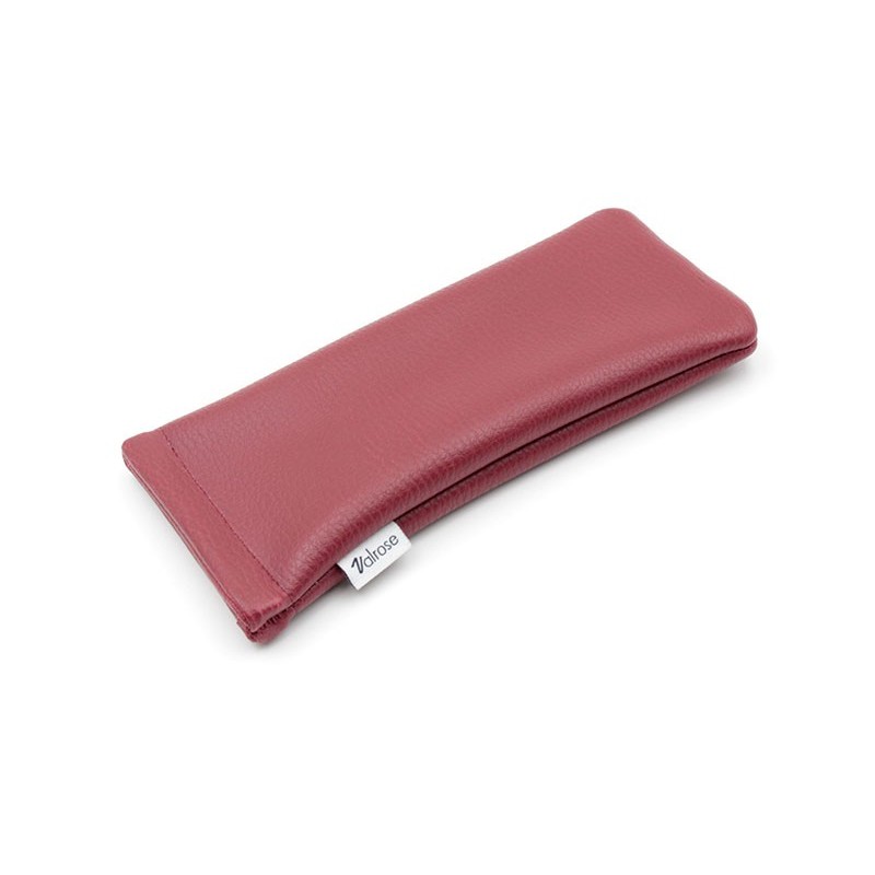 Burgundy Lizard Imitation Leather Clic Clac case
