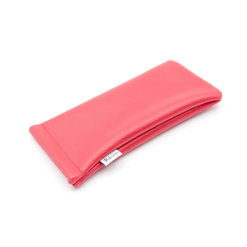 Étui Clic Clac en similicuir façon lézard Rouge