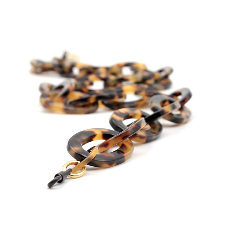 Tokyo Acetate chain with very big oval links