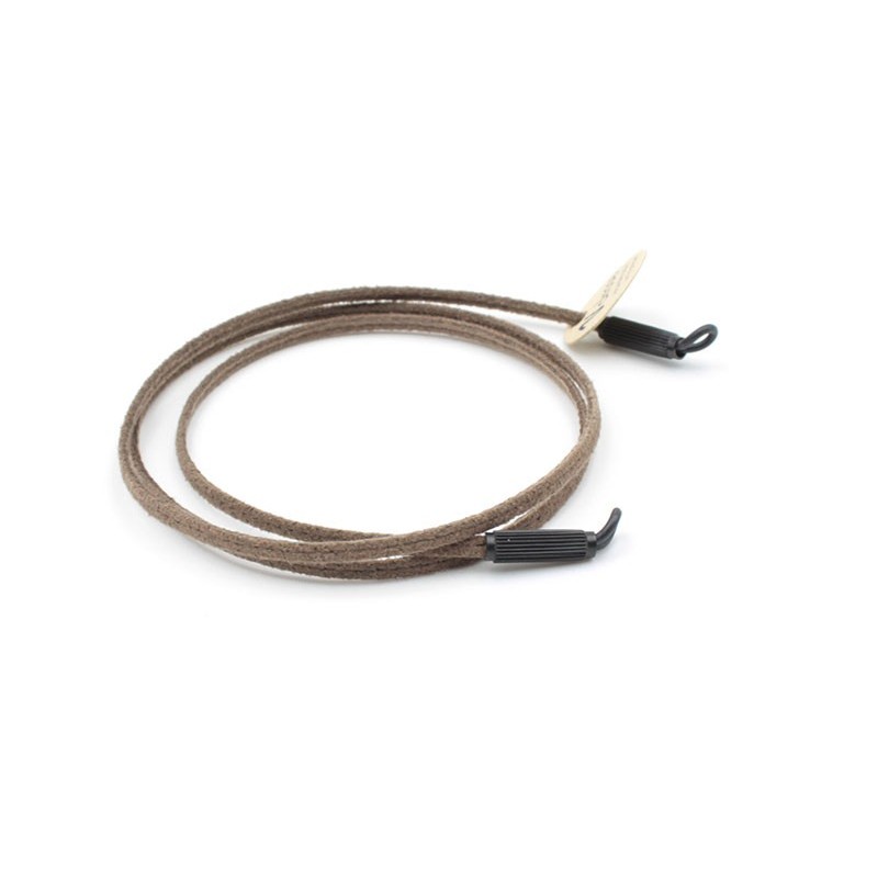 Cordon en cuir Taupe