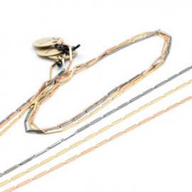 Metal square chain