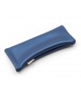 Metallic Blue Imitation Leather Clic Clac case