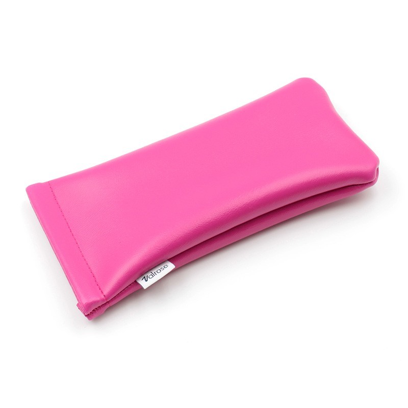 Pink Imitation Leather Clic Clac case