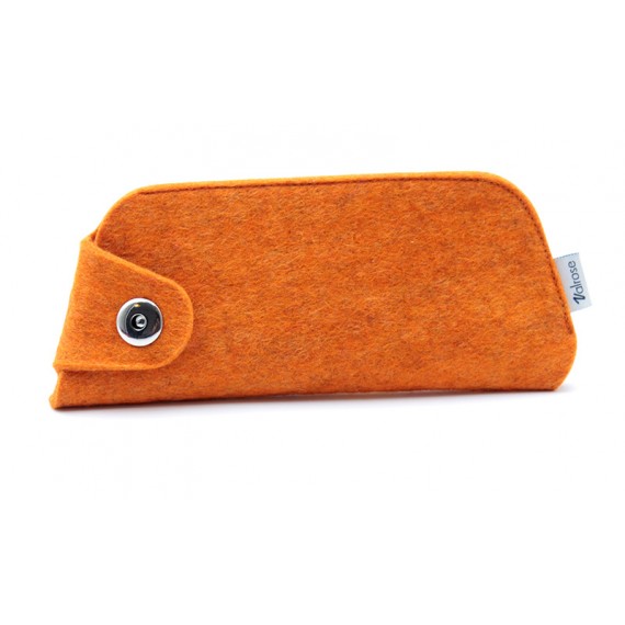 Orange Magnetic Felt case