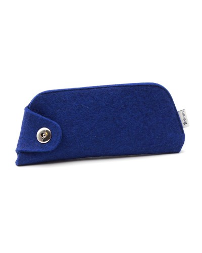 Blue Magnetic Felt case