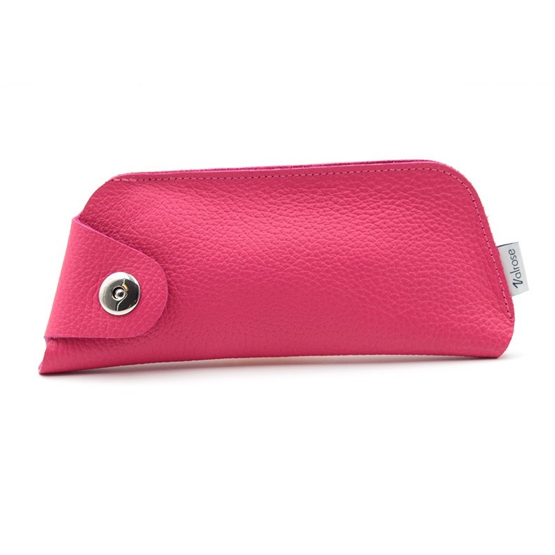 Pink Magnetic Leather case