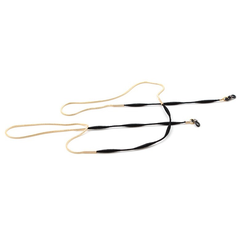 Black Metal and trimmings snake chain