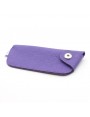 Purple Magnetic Leather case