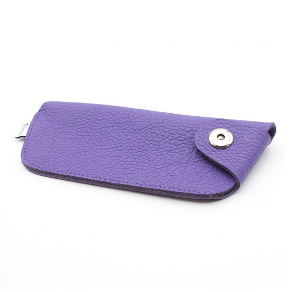 Purple Magnetic Leather case